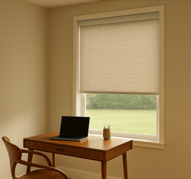Office blind in modern trendy beige - TenStickers