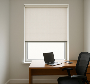 Office blind matt white - TenStickers