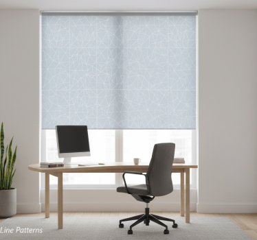 Office blind modern line designs - TenStickers