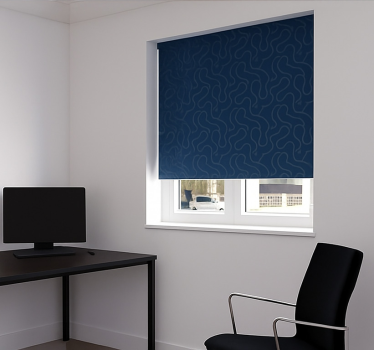 Office blind night sky blue - TenStickers