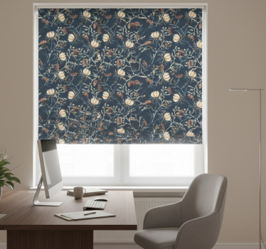 Office blind restore midnight style - TenStickers