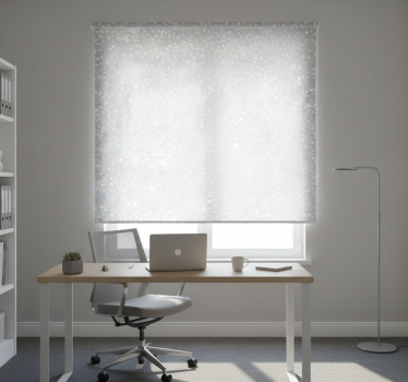 Office blind silver tree branches design - TenStickers