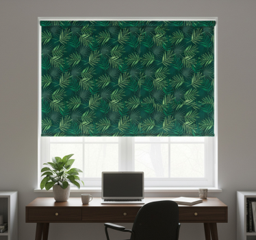 Office blind tropical blend design - TenStickers