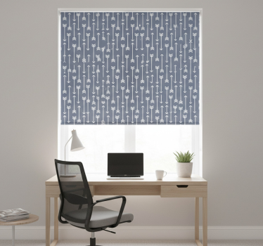 Office blind with minimal arrow stripes - TenStickers