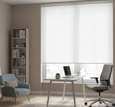 Office blind with subtle tile pattern - TenStickers