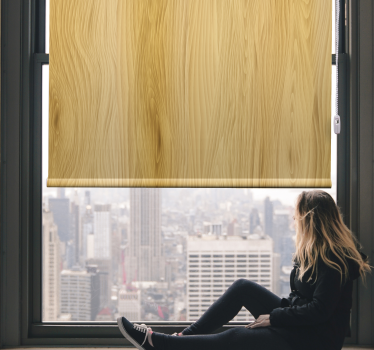 Organic Timber Grain texture and pattern blind - TenStickers