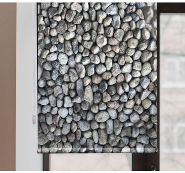 Pebble texture texture and pattern blind - TenStickers