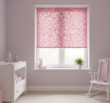 Pink sparkle childrens blind - TenStickers