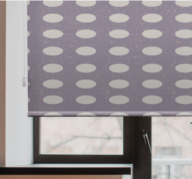 Soft Oval Patterns texture and pattern blind - TenStickers