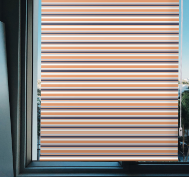 Striped Design Variation texture and pattern blind - TenStickers