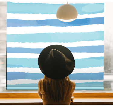 STRIPED WATER COLOR texture and pattern blind - TenStickers