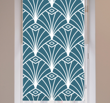 Stylish fan patterns modern blind - TenStickers