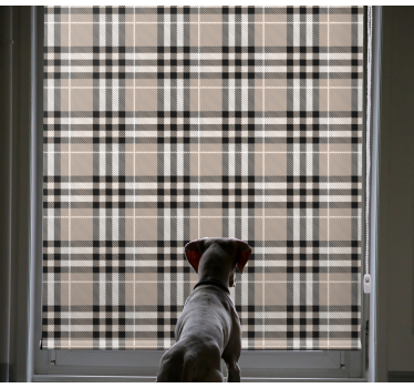 Texture and pattern blind classic checkered design - TenStickers