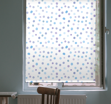 Texture and pattern blind in blue shades dot pattern - TenStickers