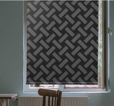Texture and pattern blind interwoven design - TenStickers