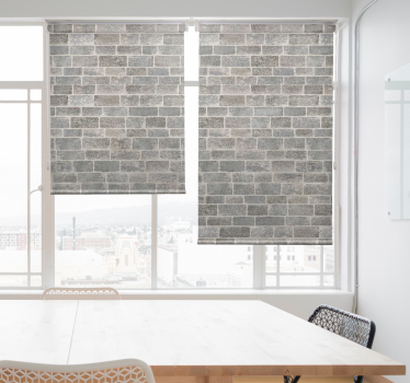 Texture and pattern blind stone wall design - TenStickers