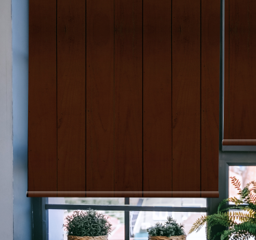 Texture and pattern blind wooden plank design - TenStickers