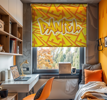 urban style teenage  roller blind - TenStickers
