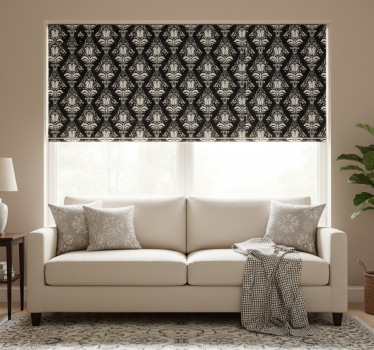 Vintage roller blind classic patterned design - TenStickers
