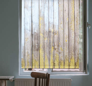 Weathered Wood Texture rustic blind - TenStickers