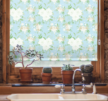 Wild grandmillenial style flowers and plant blind - TenStickers