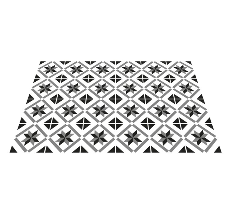 Cement tiles original placemat - TenStickers