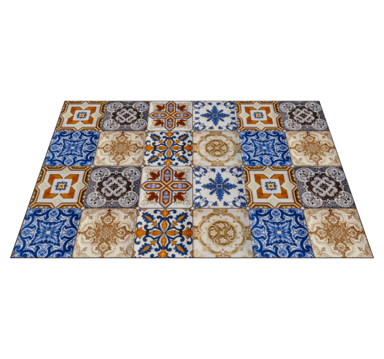 Multicolor hydraulics original placemat - TenStickers