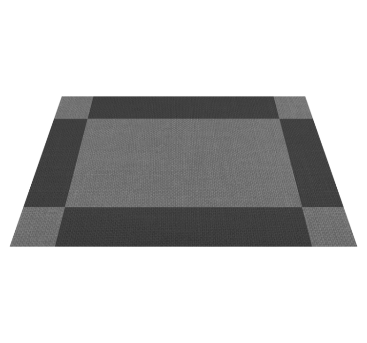Gray background elegant style elegant placemats - TenStickers