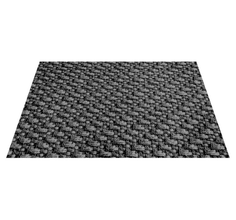 Grey textured pattern modern placemats - TenStickers