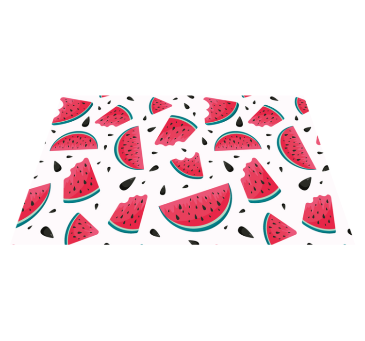 fresh pattern watermelon children placemats - TenStickers