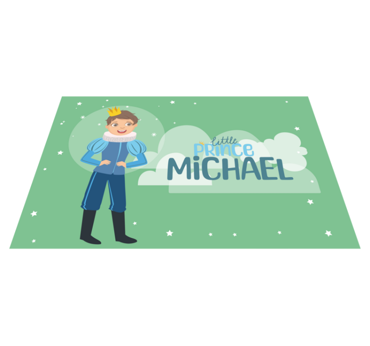 Little prince Personalised placemats - TenStickers