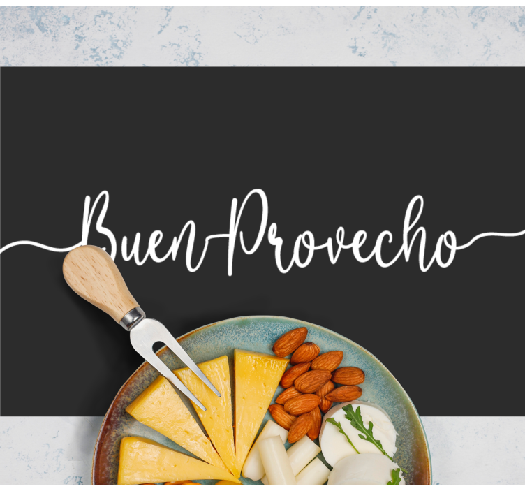 Enjoy your meal quote placemats - TenStickers