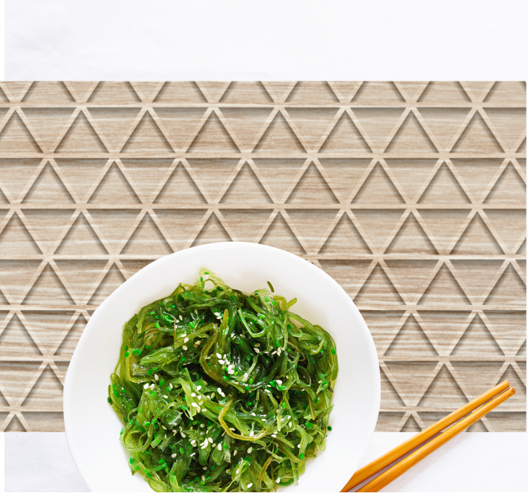 Geometric motif surface placemat - TenStickers