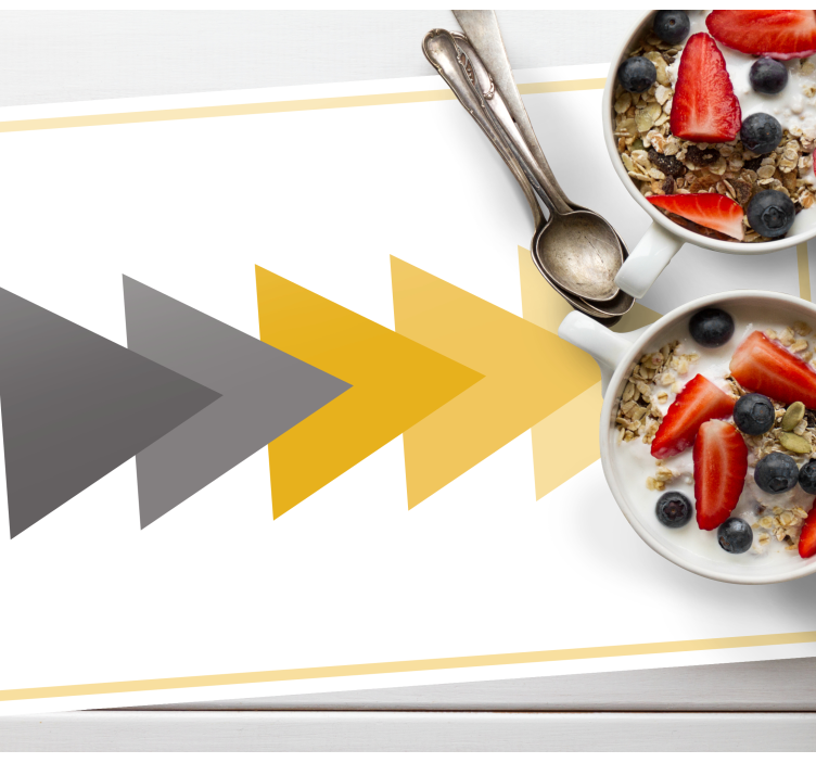 Original placemat arrow pattern placemats - TenStickers