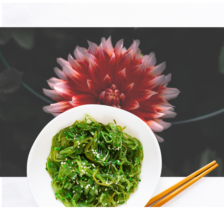 Original placemat crispy seaweed plate - TenStickers