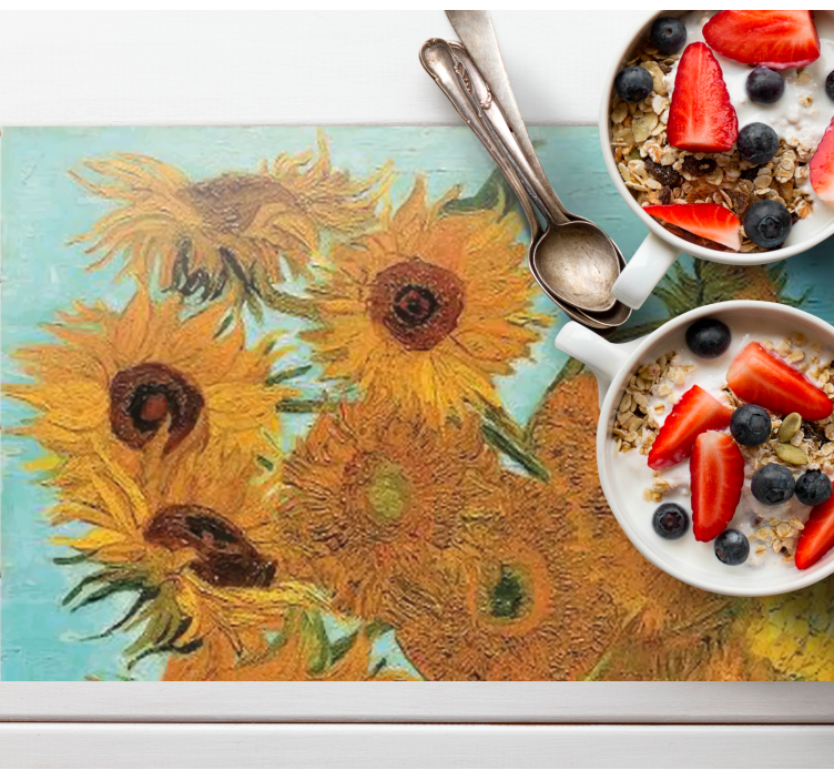 Original placemat sunflower brightness - TenStickers