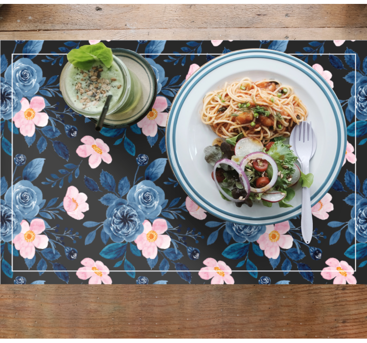 Original placemat with botanical texture - TenStickers