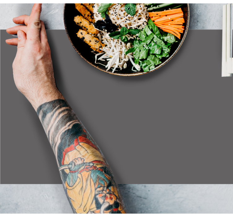 Placemat for food bowl layout - TenStickers