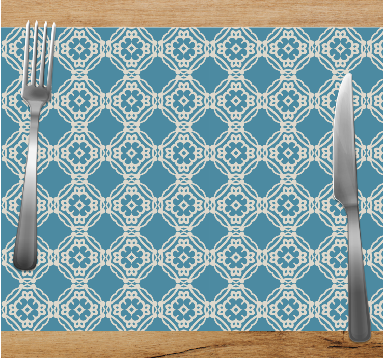 Placemat with detailed design overlay - TenStickers