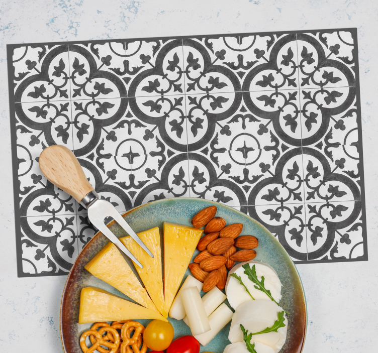 Placemat with detailed design surface - TenStickers