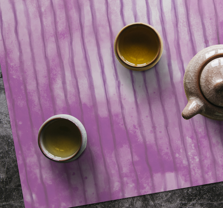 Placemat with elegant ribbed surface - TenStickers