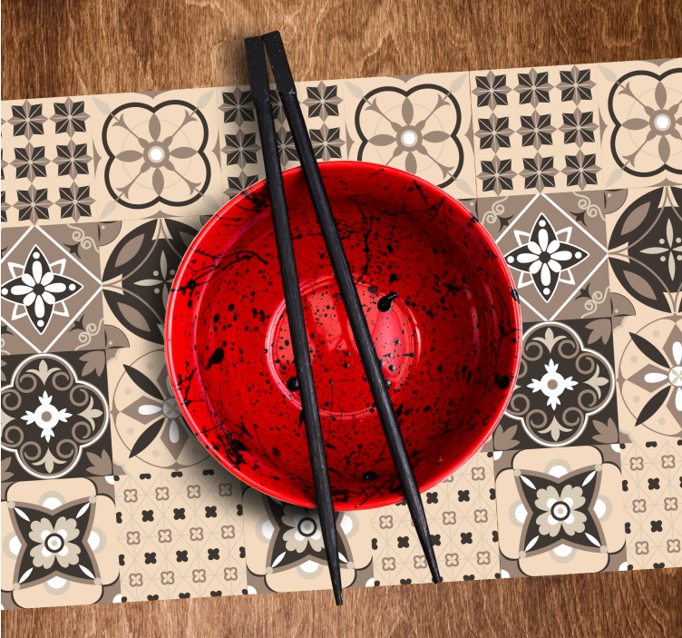 Placemat with stylish patterned design - TenStickers