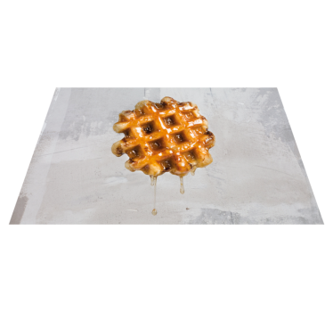 Original placemat golden syrup waffle - TenStickers