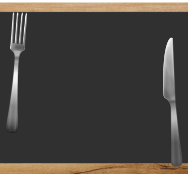 Black Placemats - TenStickers