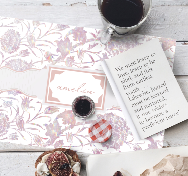 Custom Thistle Personalised table mats - TenStickers