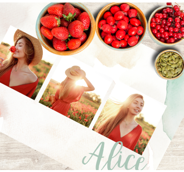 Original placemat photo memories showcase - TenStickers