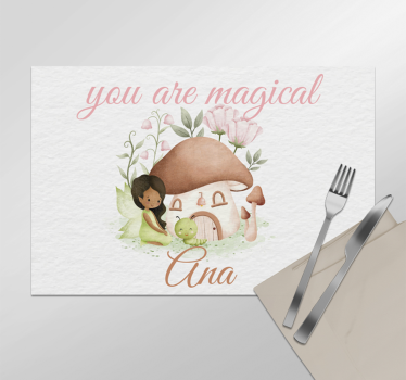 You are magical Personalised vinyl placemat - TenStickers