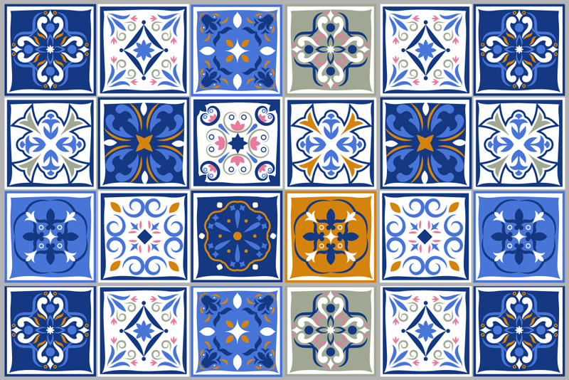Portuguese style original placemat - TenStickers