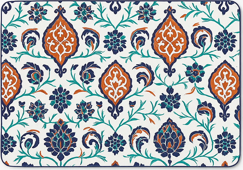 Original placemat colorful geometric floral mandalas - TenStickers