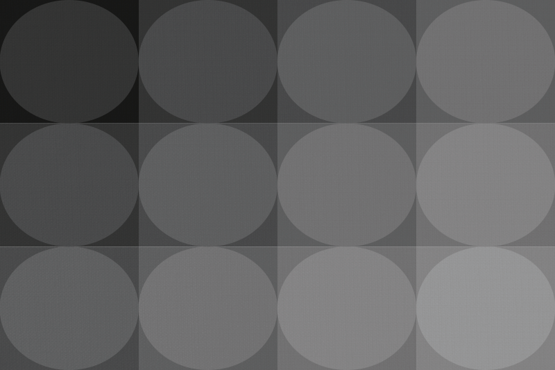 Placemat with subtle circular pattern - TenStickers